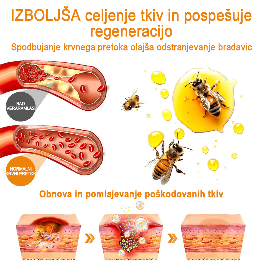 🍯👑𝐁𝐄𝐍𝐄𝐓𝐔𝐑𝐄™ Čebelji strup za odstranjevanje bradavic in madežev (razprodaja zadnjega dne, 80 % popust)